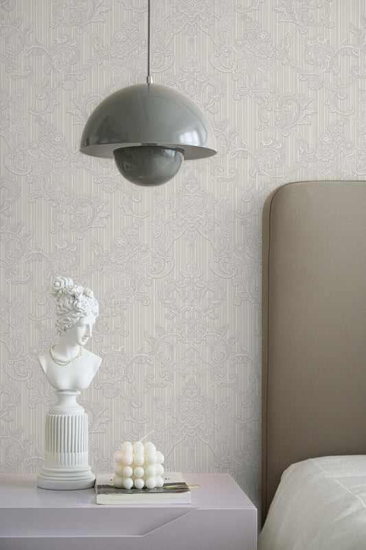 Maison Voyage Oat Relaxed Texture Wallpaper by La Belle Maison