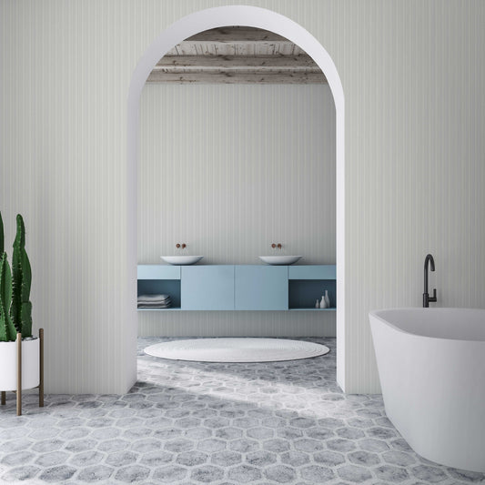 Maison Voyage Ivory Relaxed Texture Wallpaper by La Belle Maison