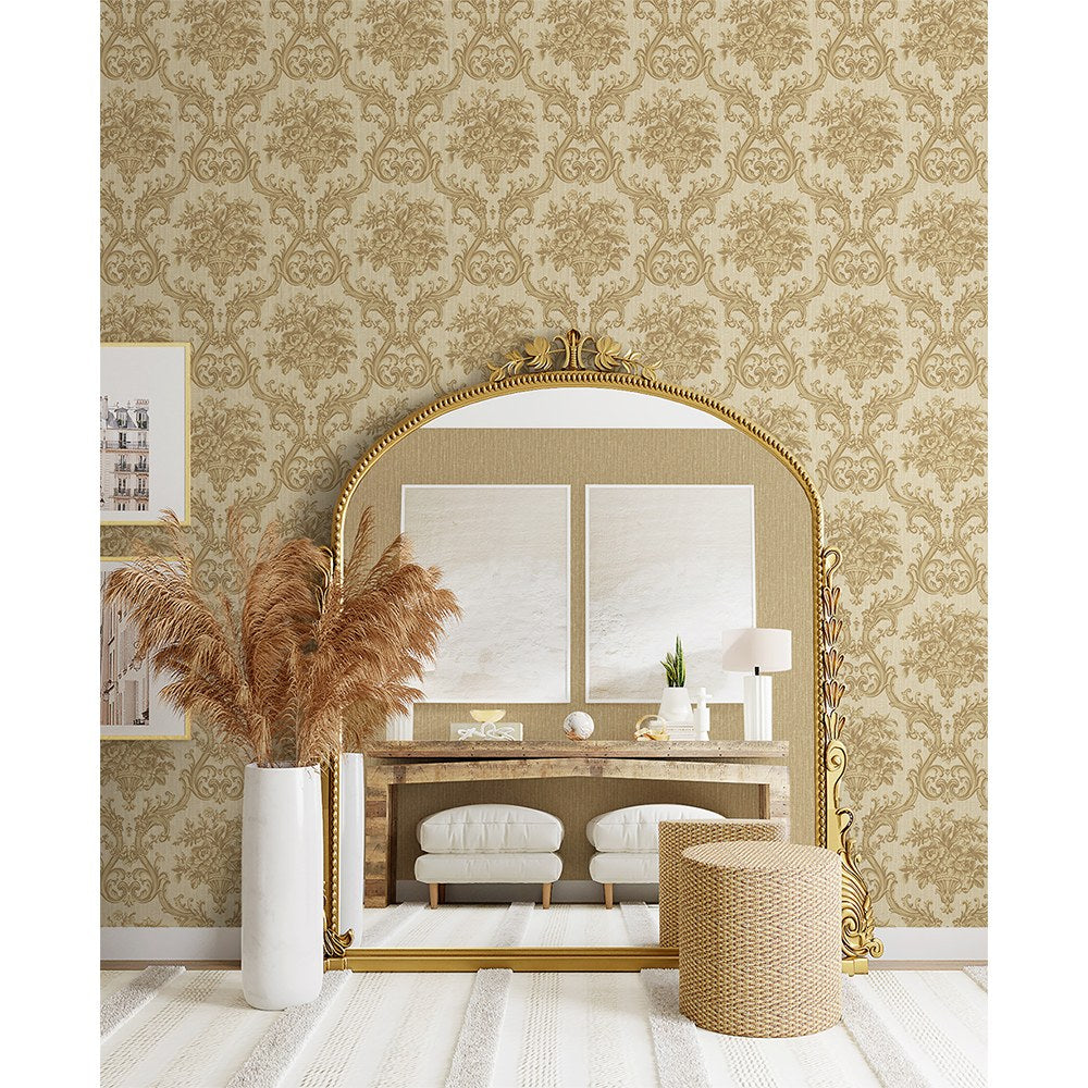 Maison Voyage Bronze Voyage Texture Wallpaper by La Belle Maison