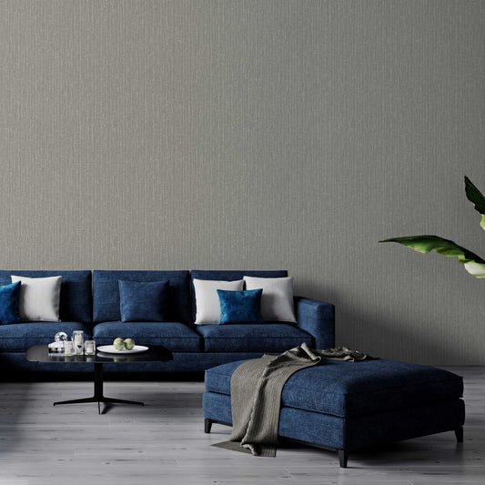 Maison Voyage Pebble Elegant Stripe Wallpaper by La Belle Maison