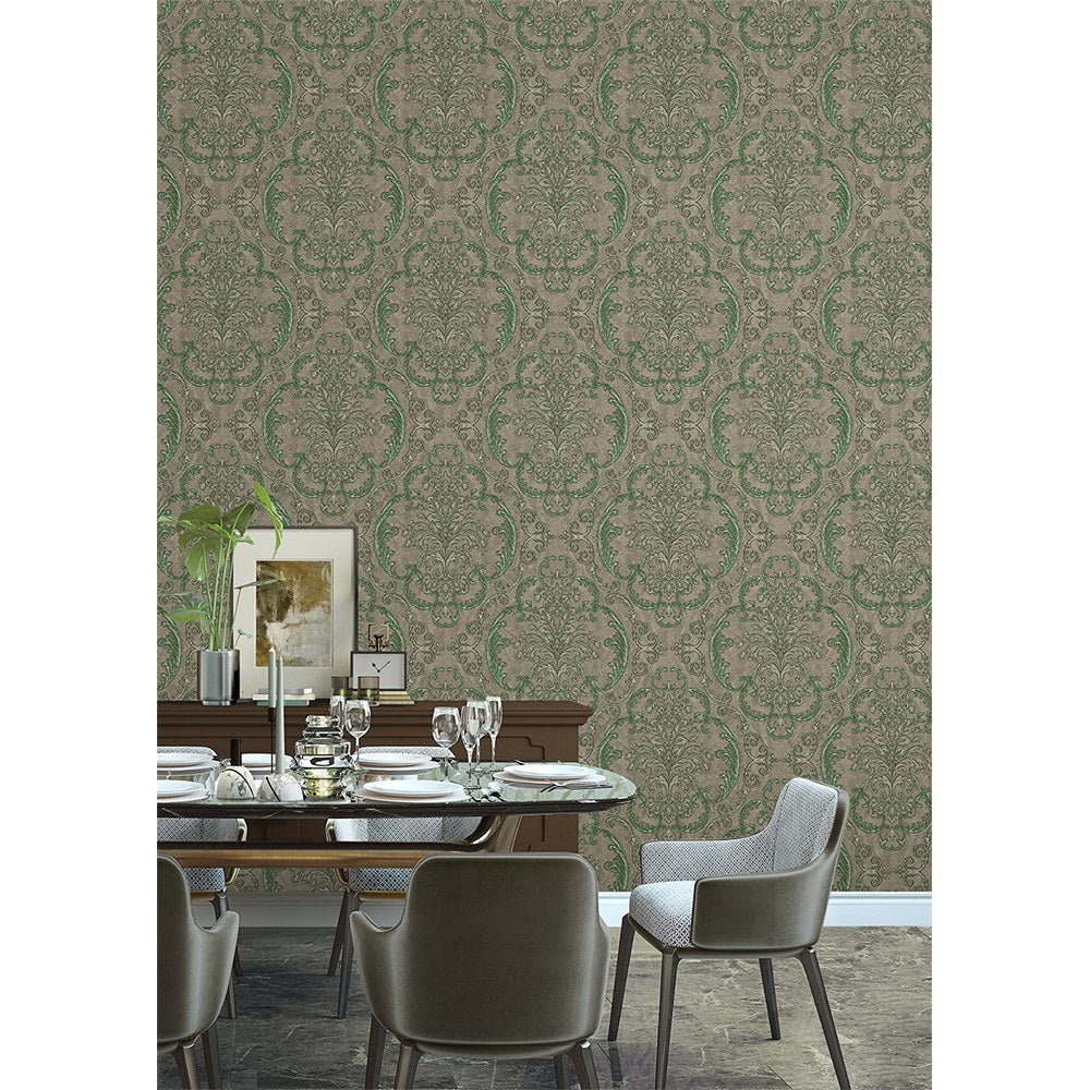 Maison Voyage Slate Travel Inspired Wallpaper by La Belle Maison