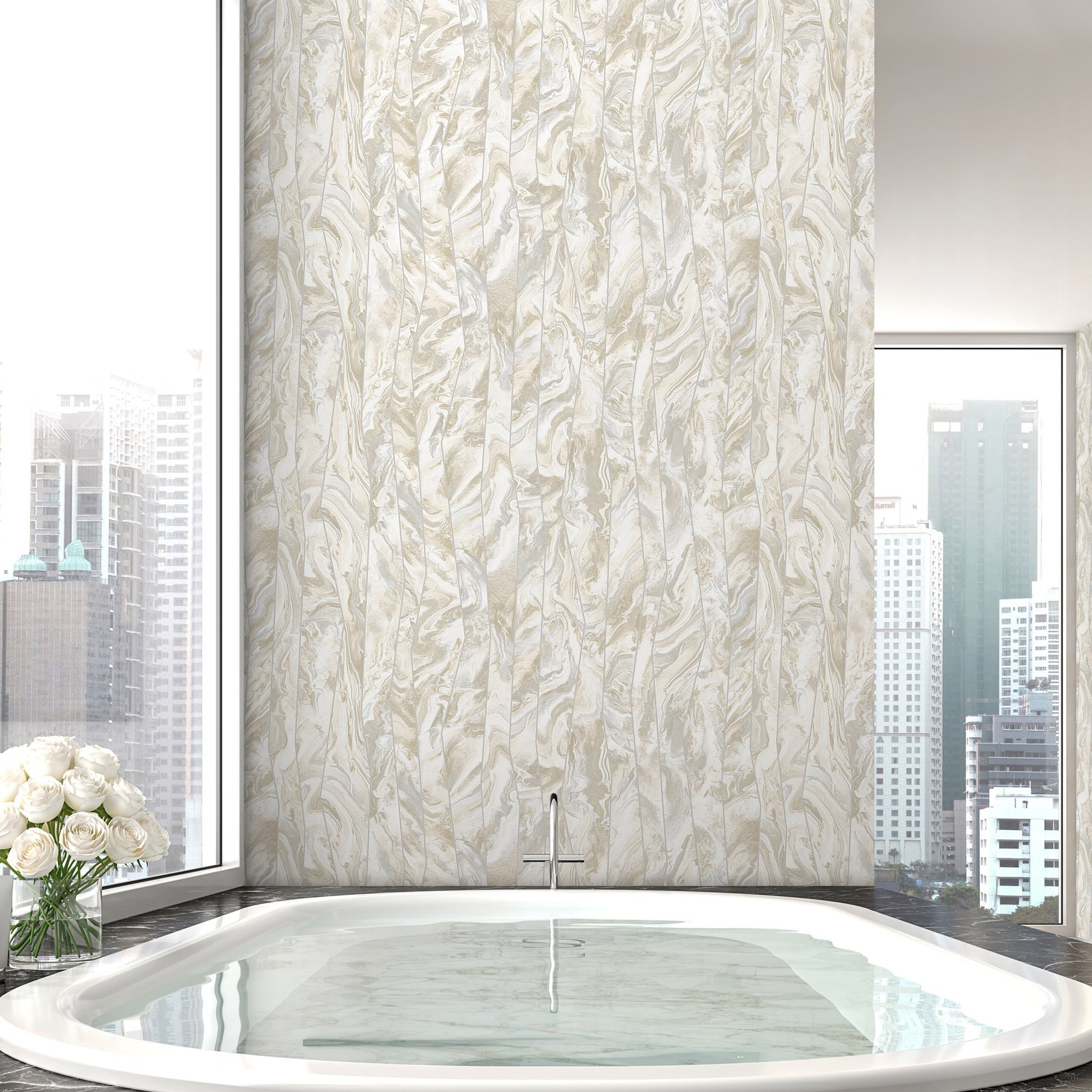 Octavia 1201-1 room wallpaper by La Belle Maison