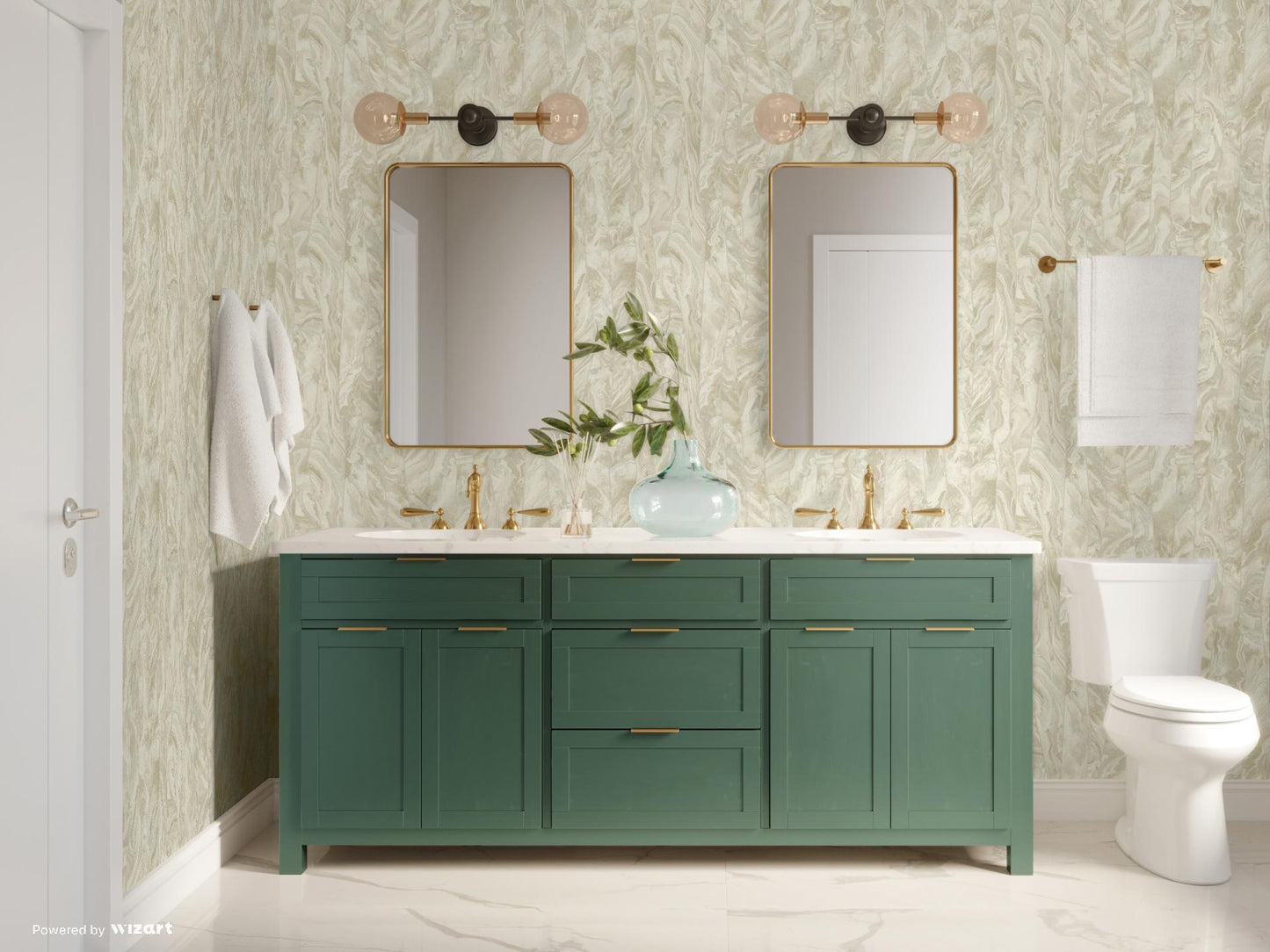 Octavia 1201-1 room wallpaper by La Belle Maison