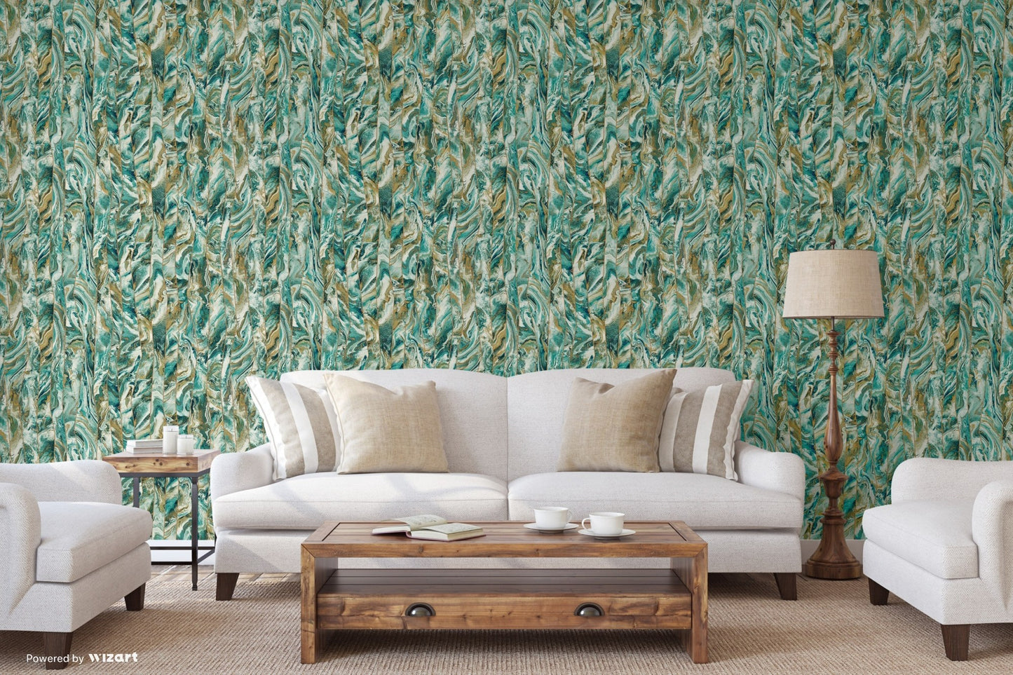 Octavia 1201-4 room wallpaper by La Belle Maison