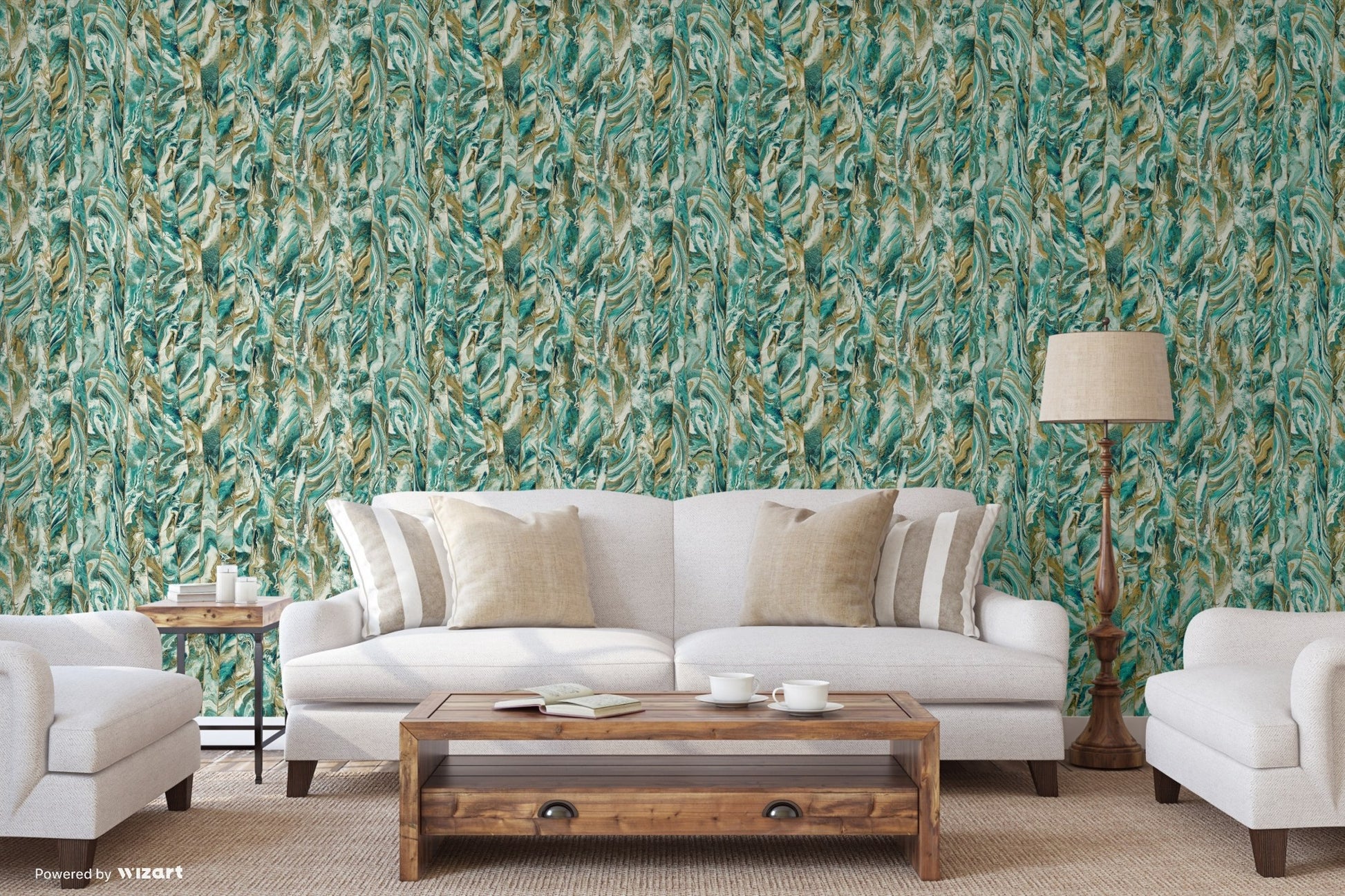 Octavia 1201-4 room wallpaper by La Belle Maison
