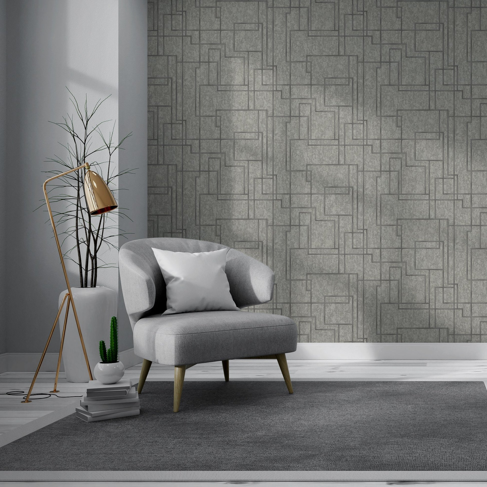 Octavia 1202-3 room wallpaper by La Belle Maison