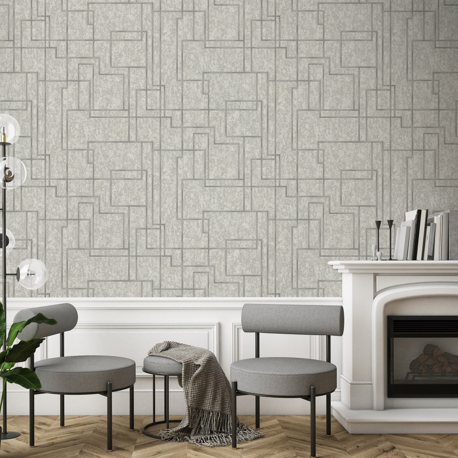 Octavia 1202-3 room wallpaper by La Belle Maison