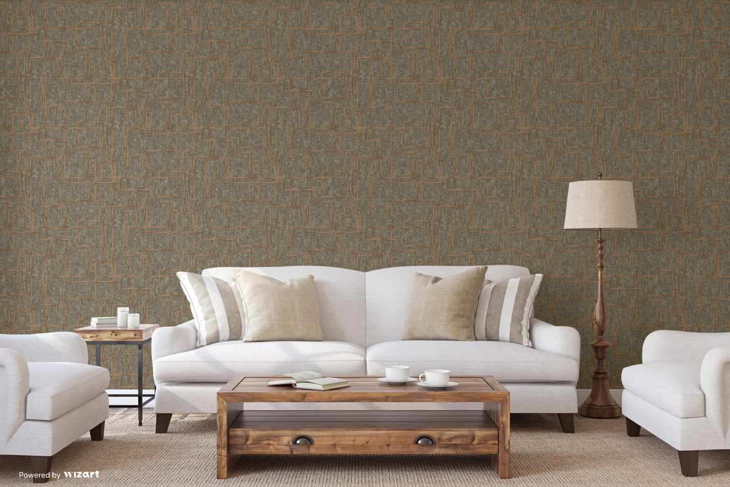Octavia 1202-5 room wallpaper by La Belle Maison