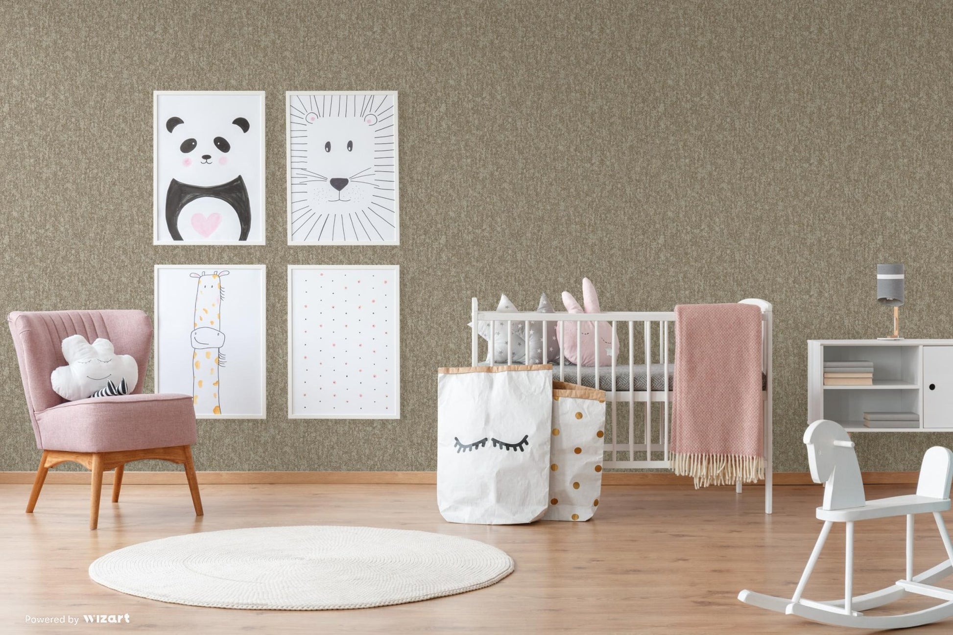 Octavia 1203-4 room wallpaper by La Belle Maison