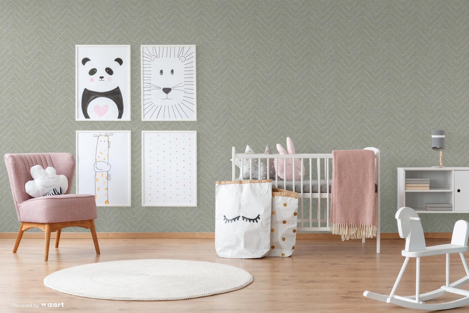 Octavia 1204-3 room wallpaper by La Belle Maison