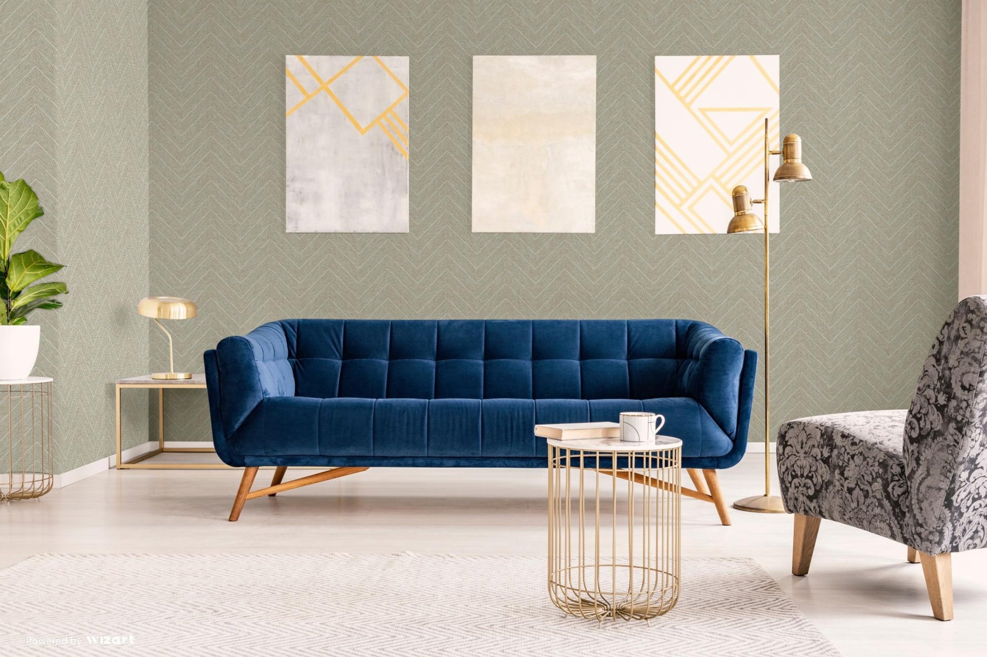Octavia 1204-4 room wallpaper by La Belle Maison