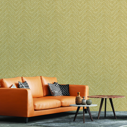 Octavia Biscuit Architectural Pattern Wallpaper by La Belle Maison