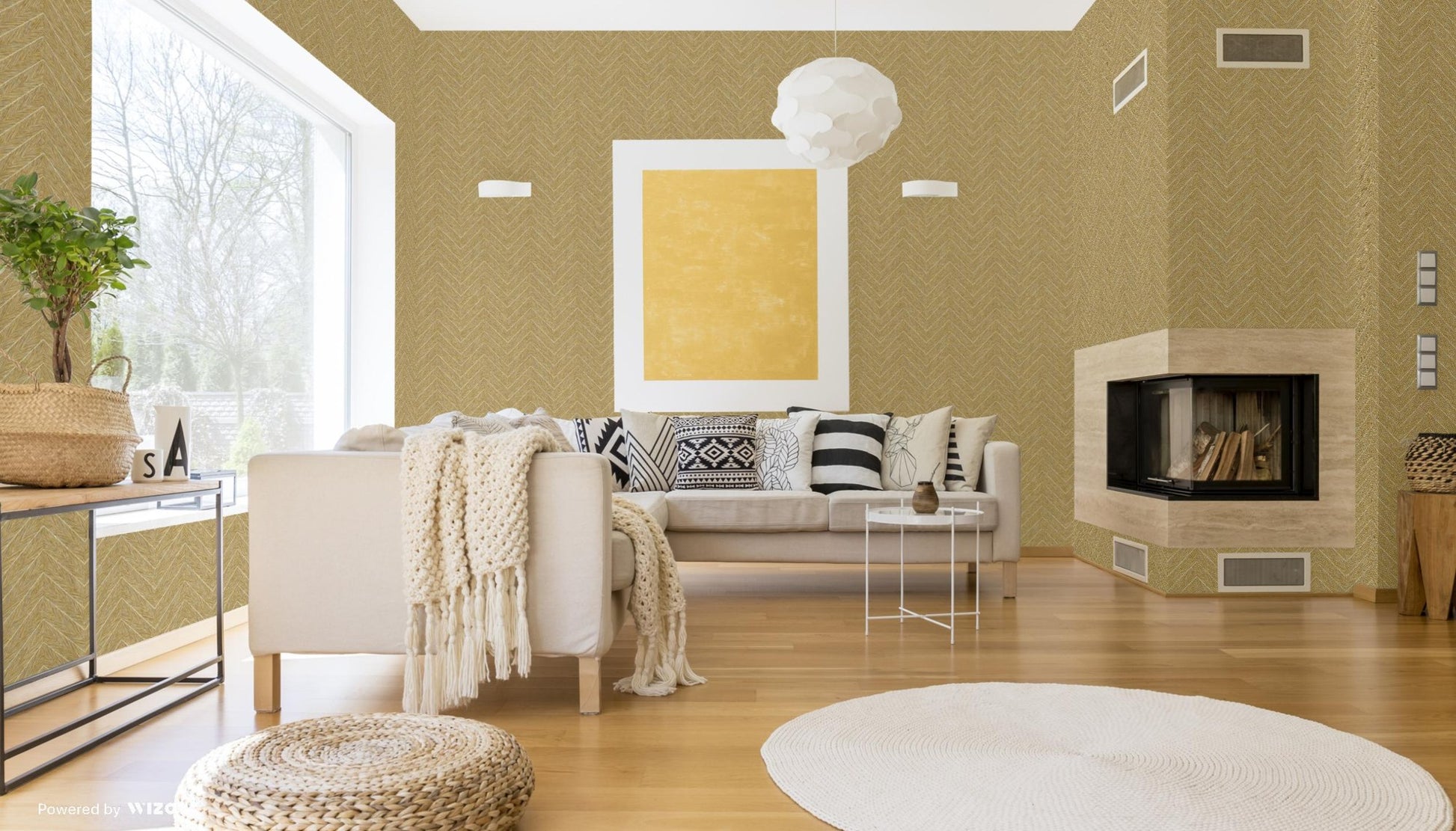 Octavia 1204-5 room wallpaper by La Belle Maison