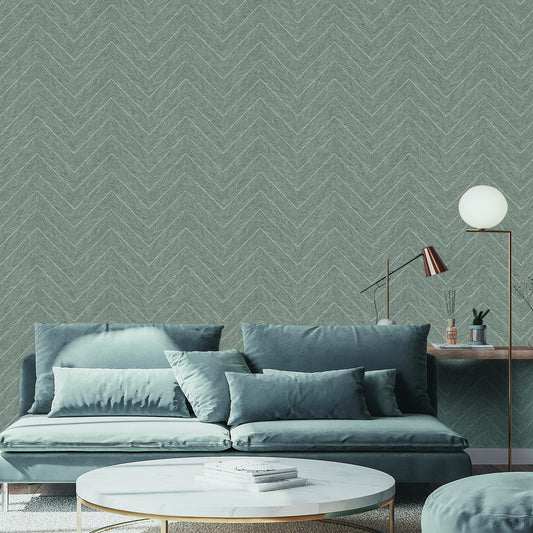Octavia Pebble Clean Geometric Wallpaper by La Belle Maison