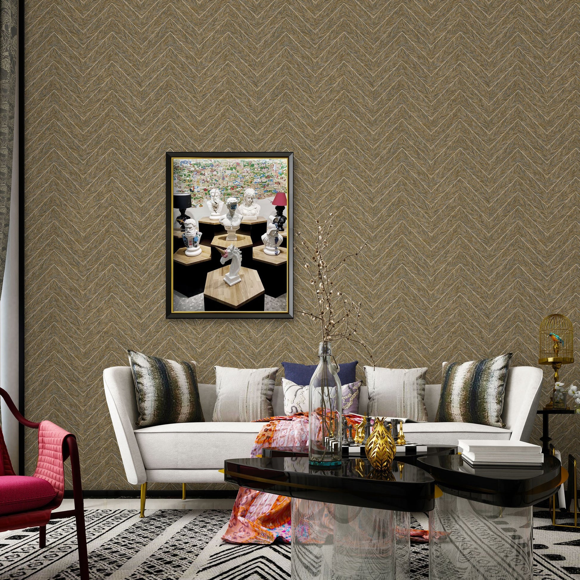 Octavia 1204-7 room wallpaper by La Belle Maison