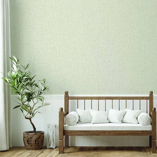 Octavia Cream Clean Geometric Wallpaper by La Belle Maison