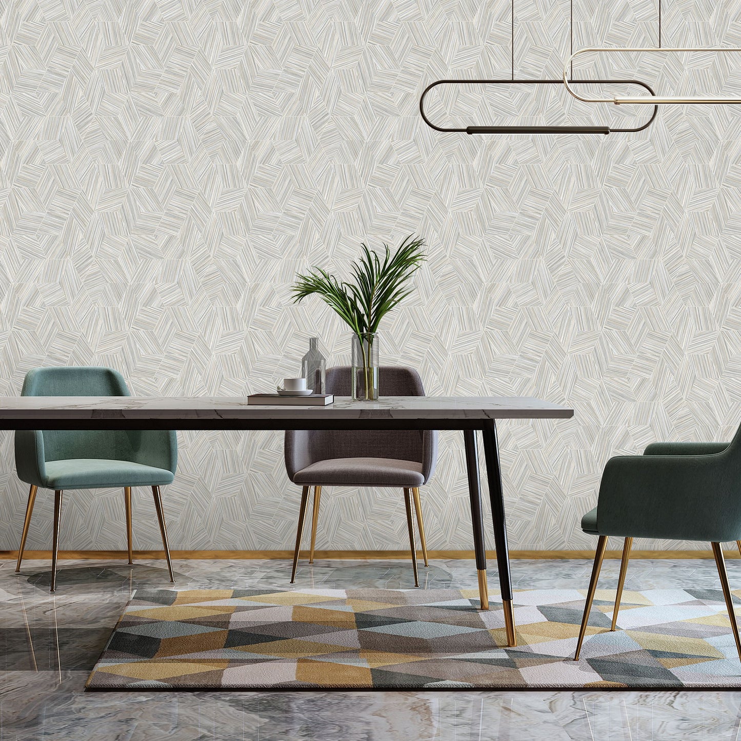 Octavia 1211-1 room wallpaper by La Belle Maison
