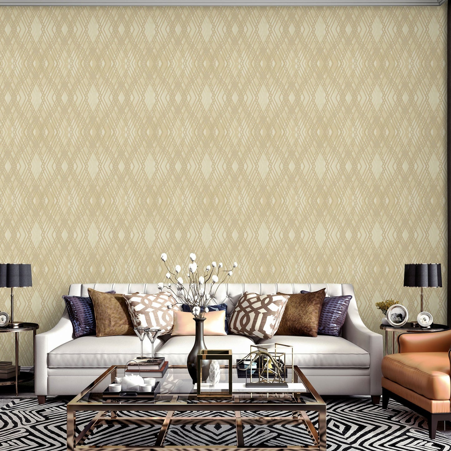 Octavia 1213-3 room wallpaper by La Belle Maison