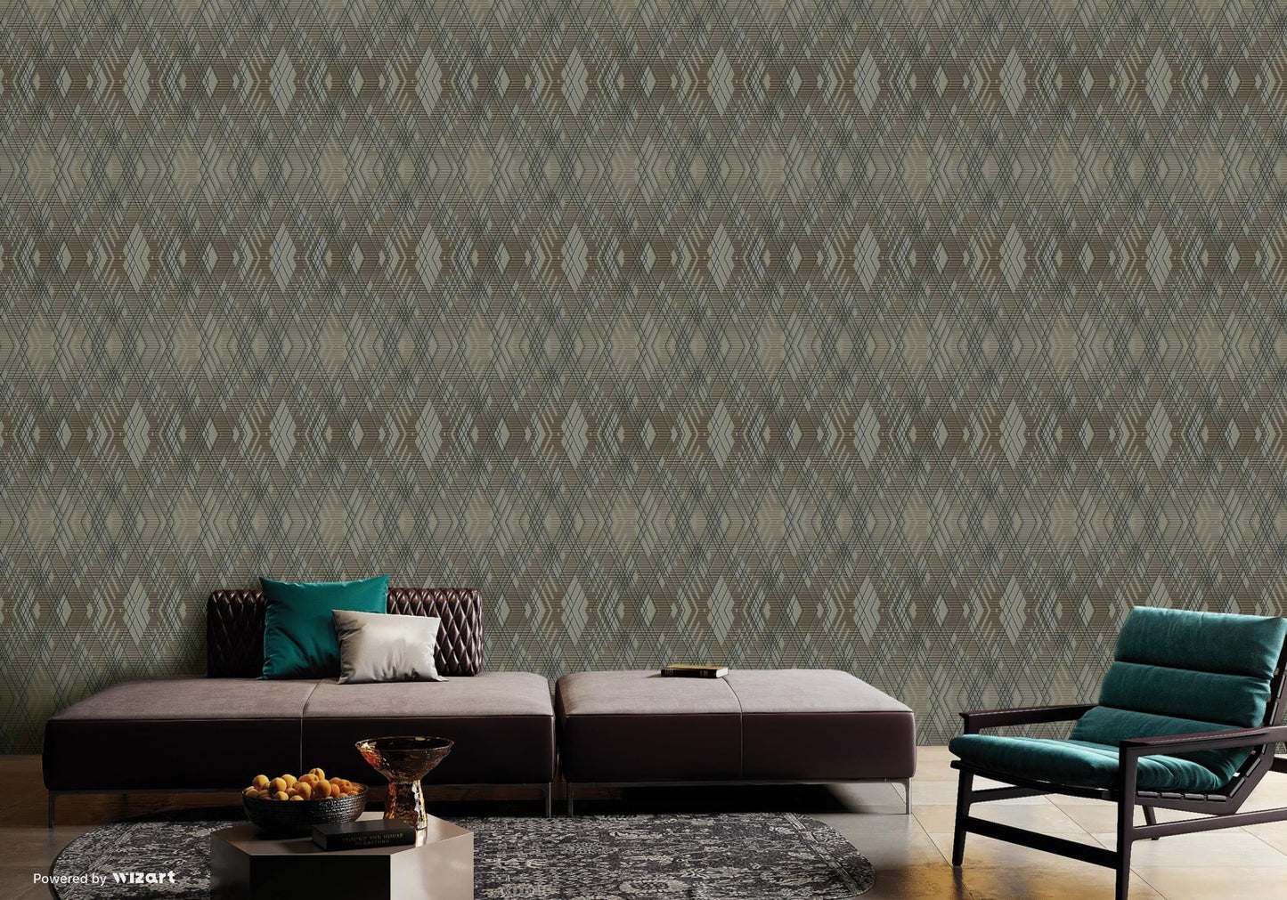Octavia 1213-4 room wallpaper by La Belle Maison