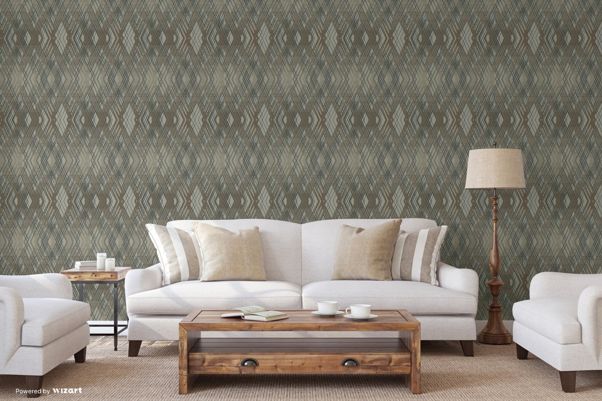 Octavia 1213-4 room wallpaper by La Belle Maison
