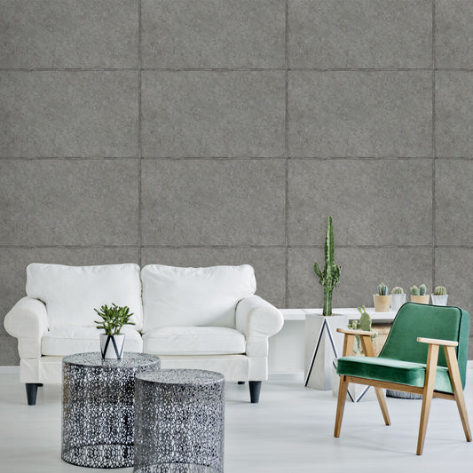 Octavia Ash Linear Pattern Wallpaper by La Belle Maison