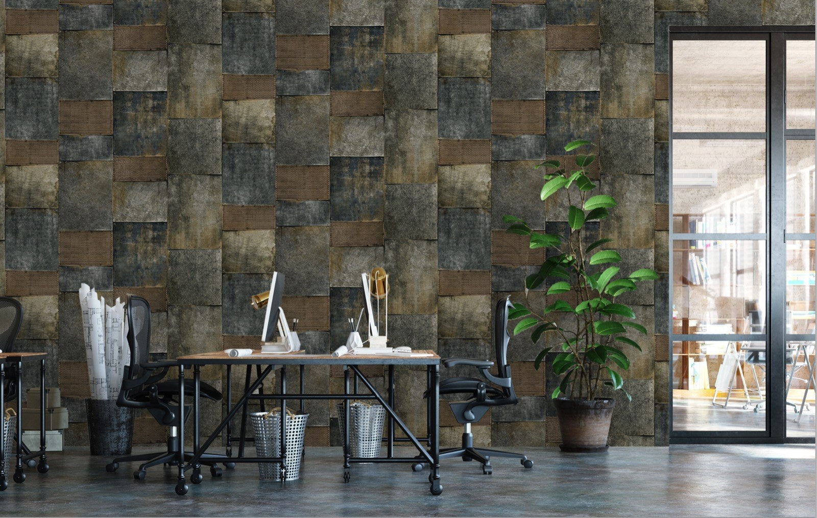 Octavia 1215-2 room wallpaper by La Belle Maison