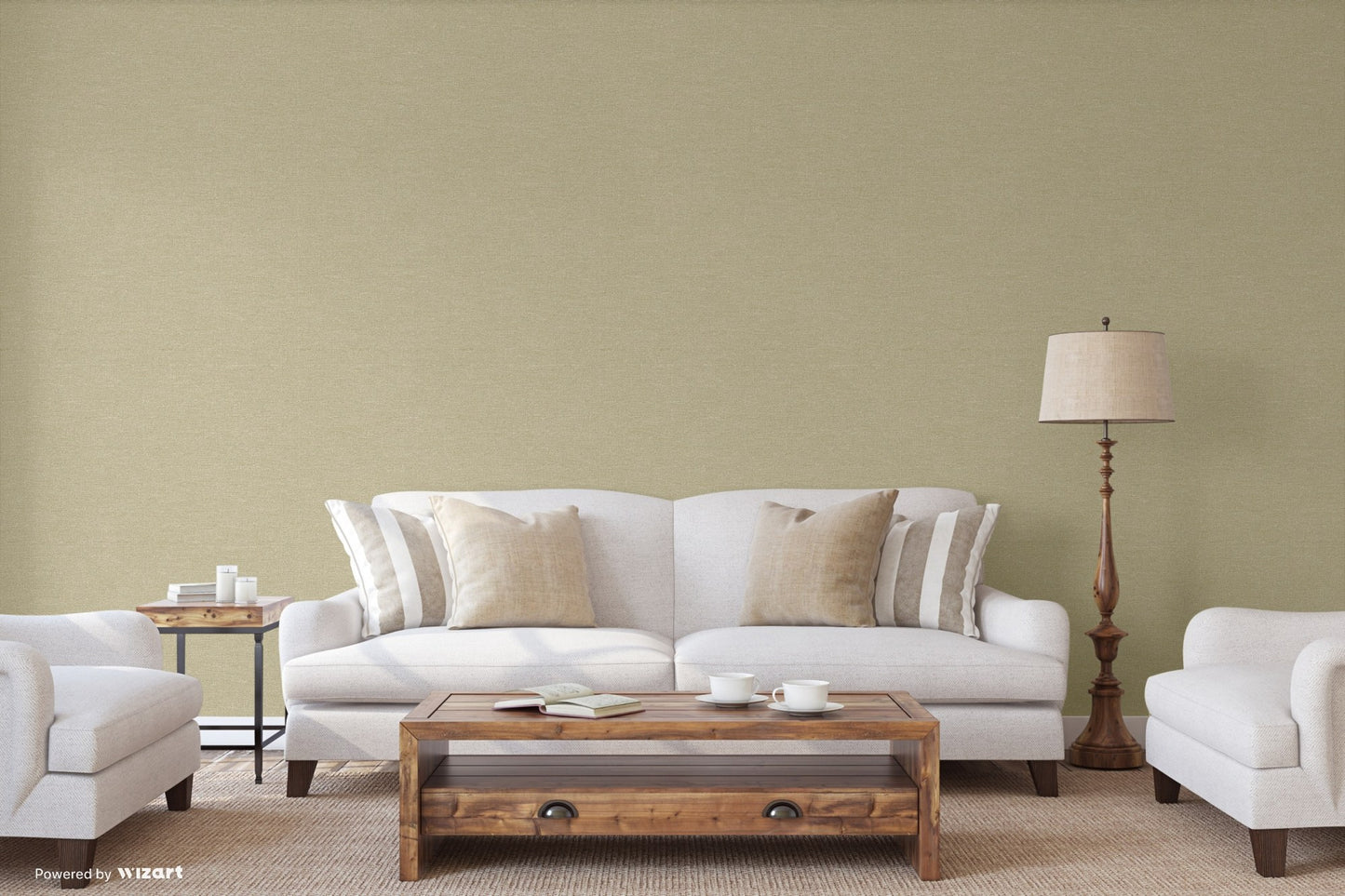 Omega Luxe Cocoa Luxury Texture Wallpaper by La Belle Maison