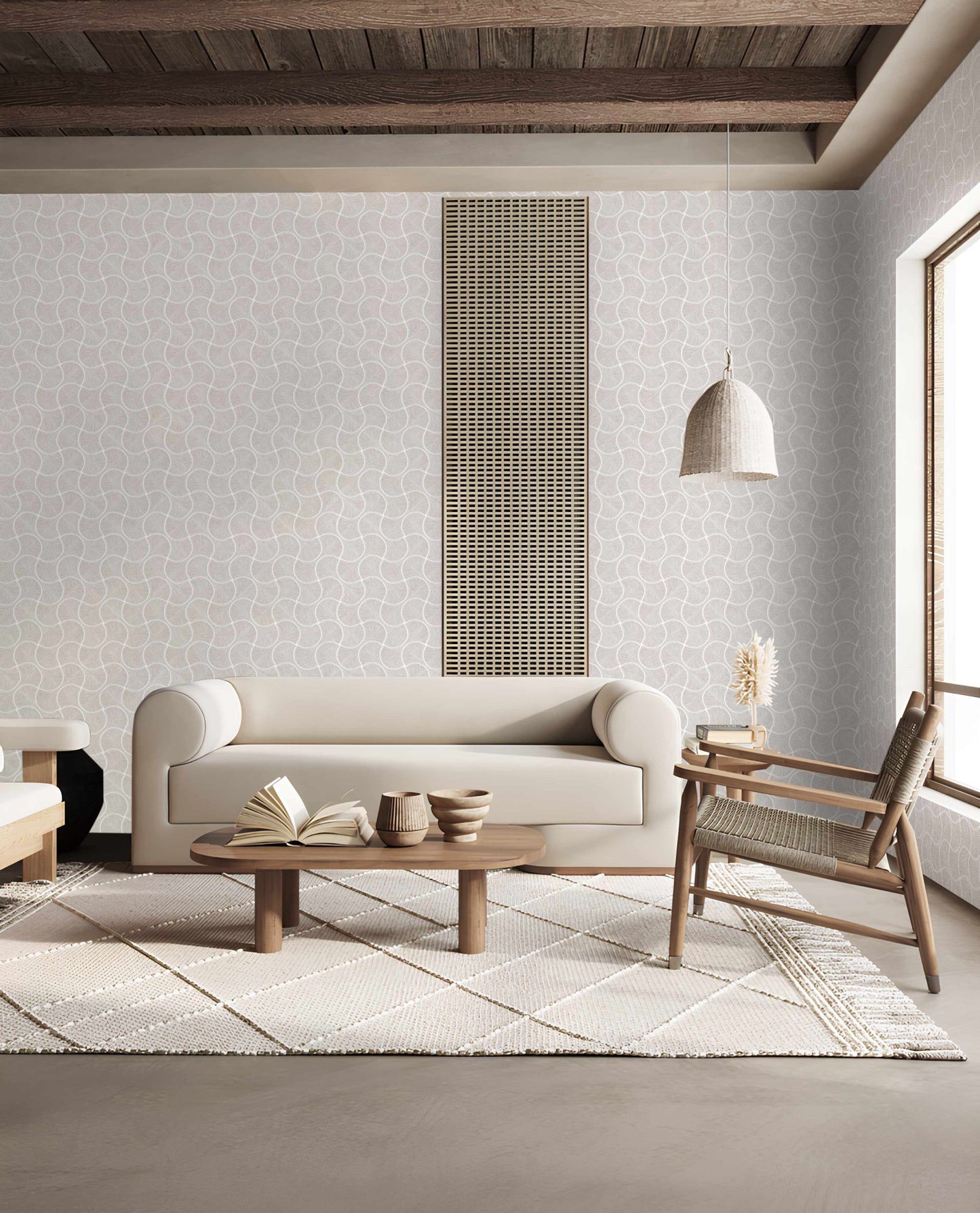 Omega Luxe 23201-2 room wallpaper by La Belle Maison