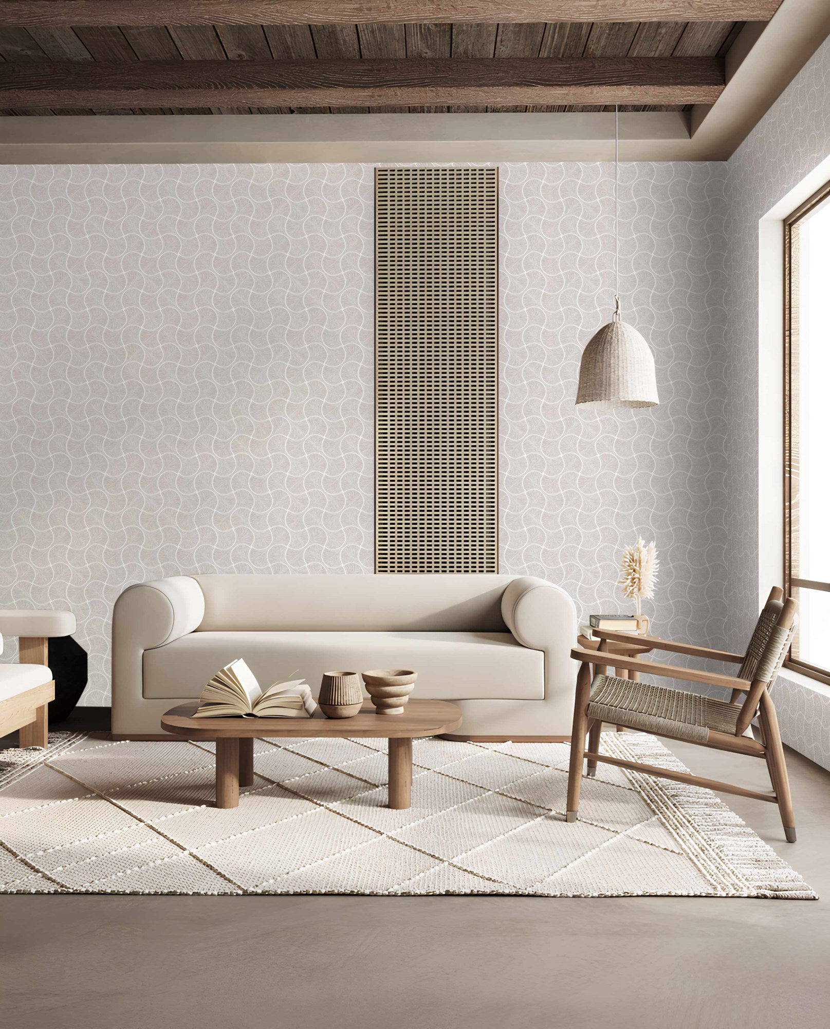 Omega Luxe 23201-2 room wallpaper by La Belle Maison