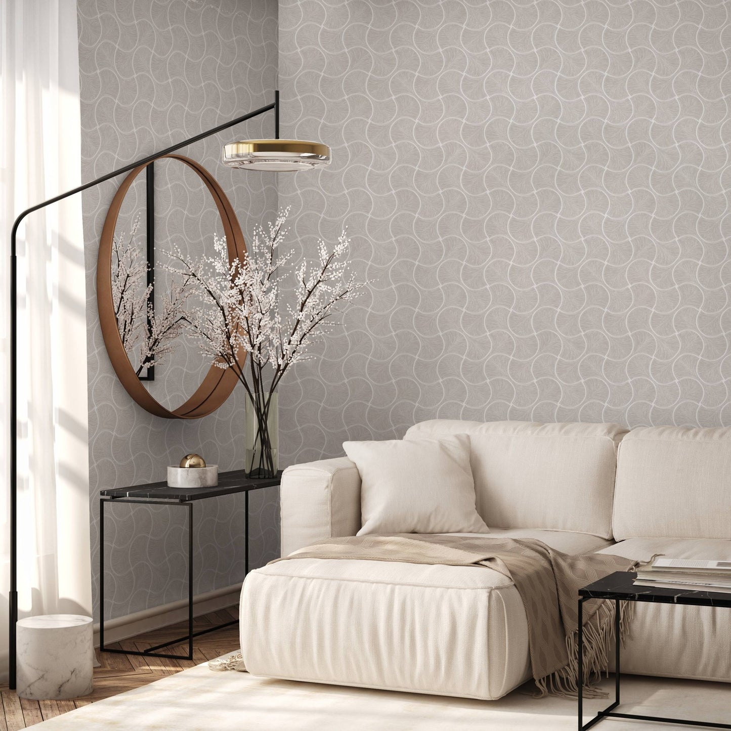 Omega Luxe 23201-2 room wallpaper by La Belle Maison