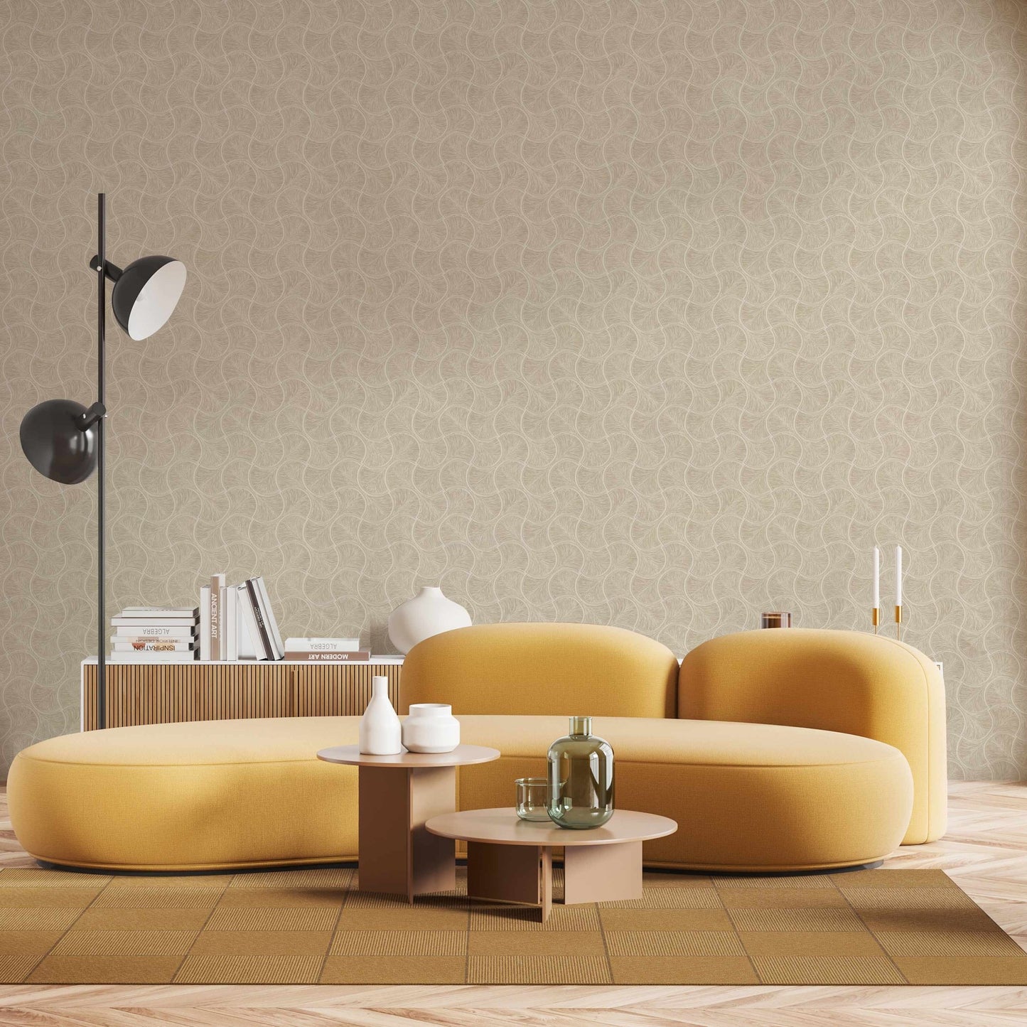 Omega Luxe 23201-3 room wallpaper by La Belle Maison