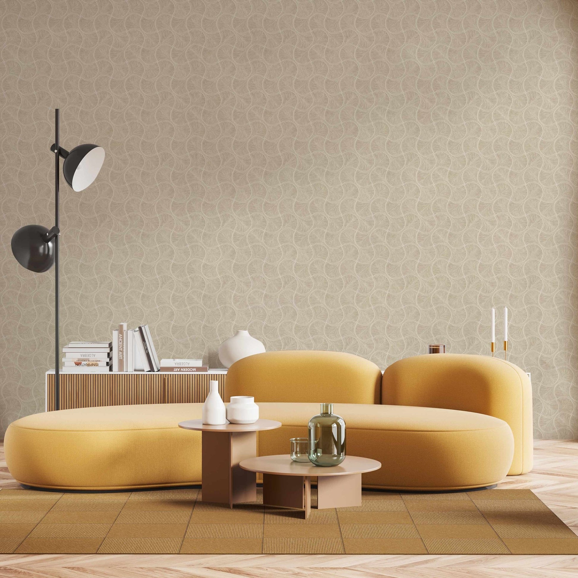 Omega Luxe 23201-3 room wallpaper by La Belle Maison