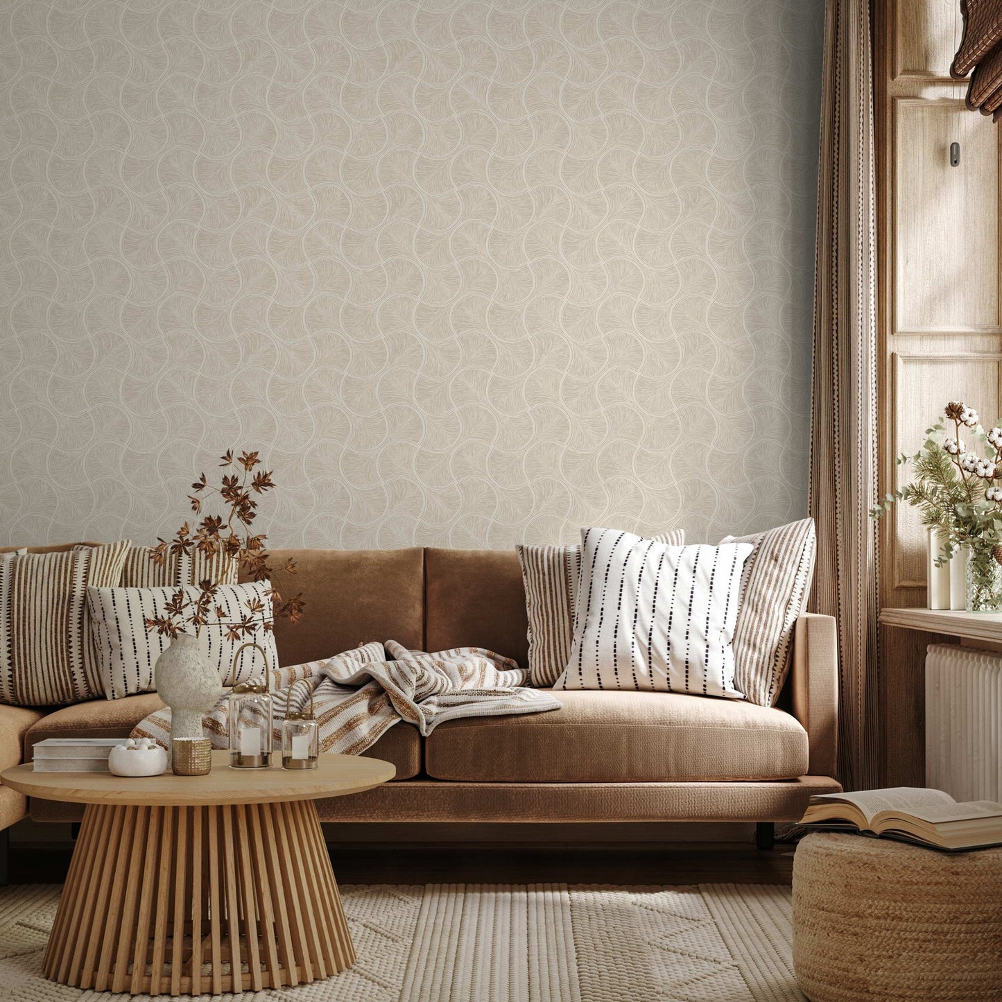 Omega Luxe 23201-3 room wallpaper by La Belle Maison