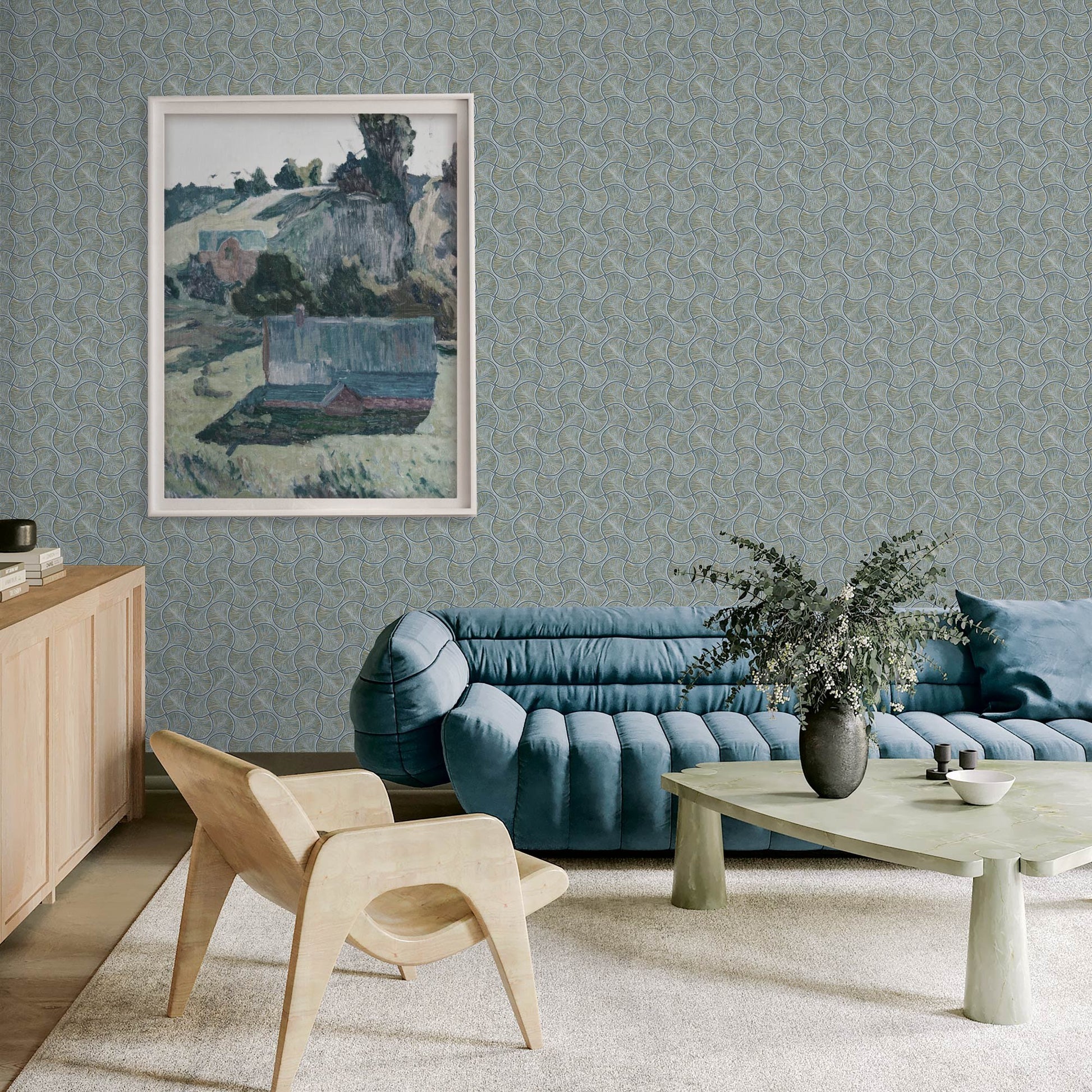 Omega Luxe 23201-6 room wallpaper by La Belle Maison