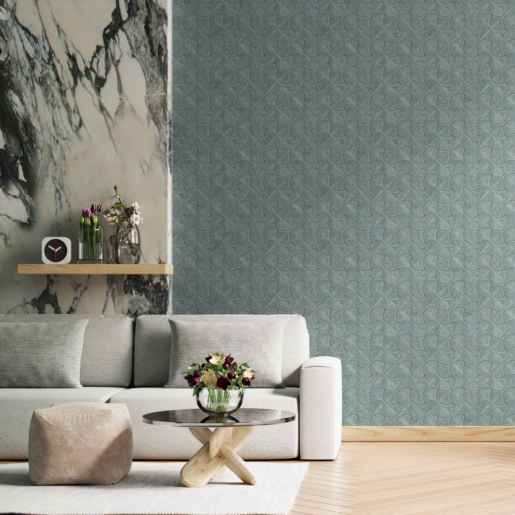 Omega Luxe 23201-6 room wallpaper by La Belle Maison