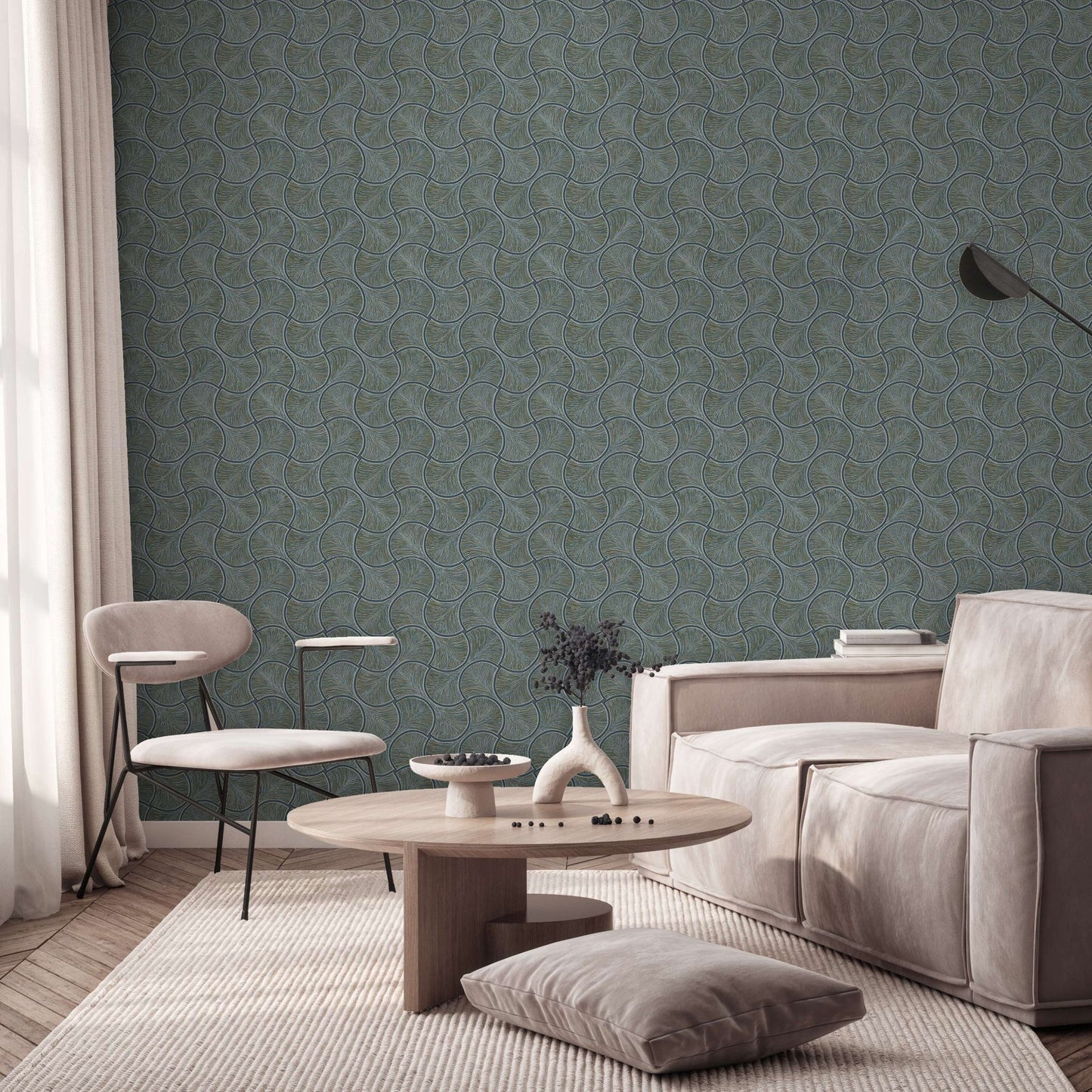 Omega Luxe 23201-6 room wallpaper by La Belle Maison