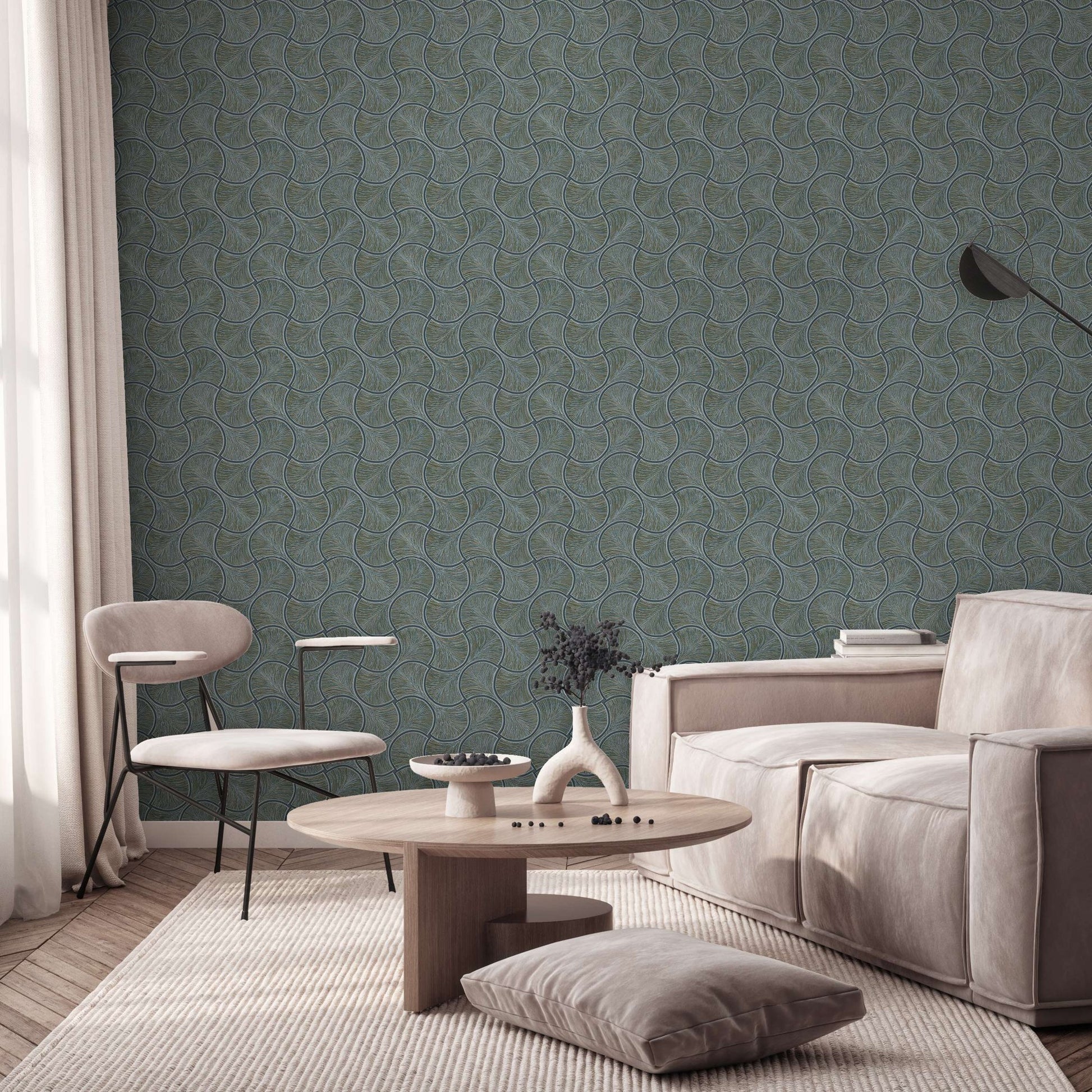 Omega Luxe 23201-6 room wallpaper by La Belle Maison