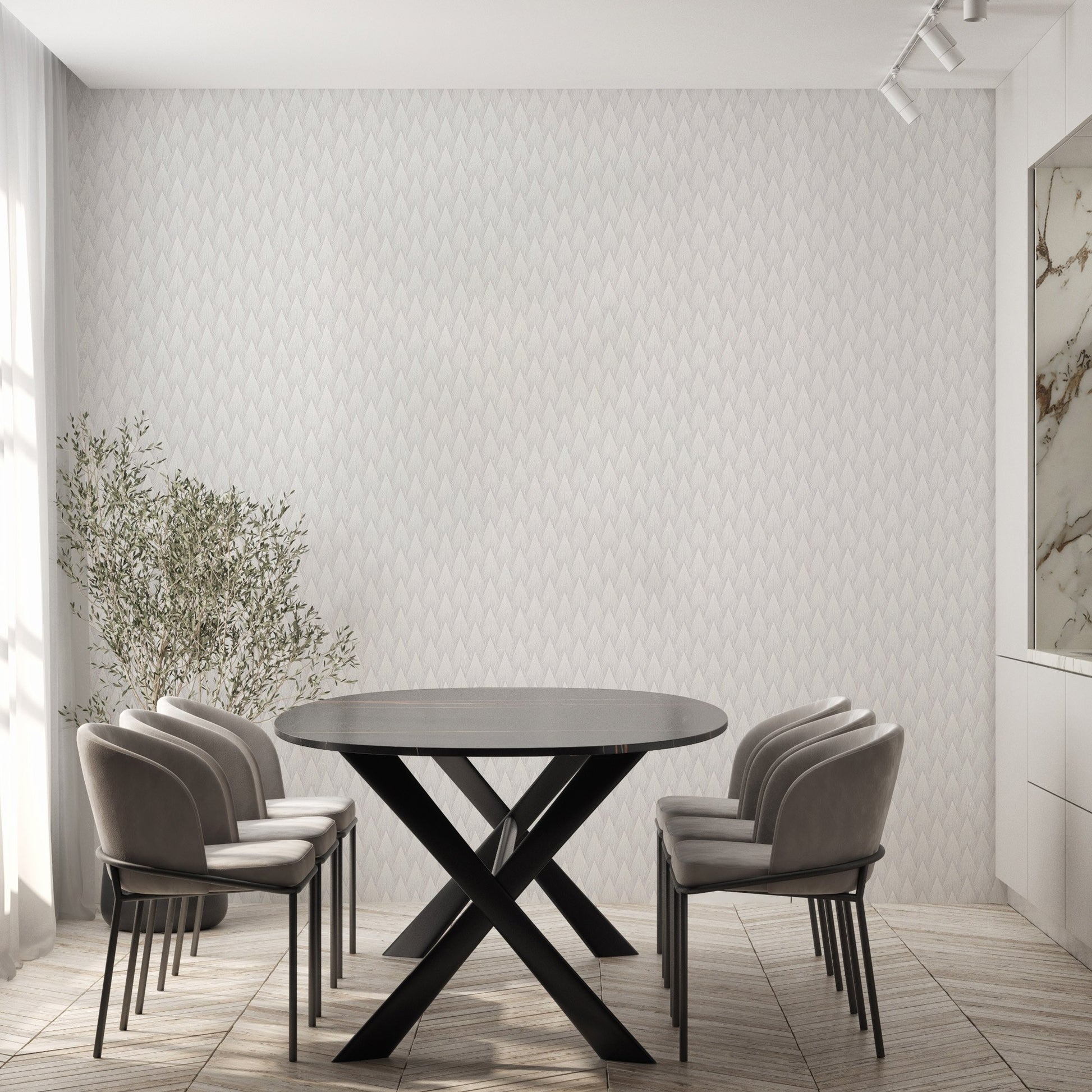 Omega Luxe 23202-1 room wallpaper by La Belle Maison