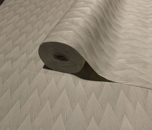 Omega Luxe Pebble Statement Wallpaper Wallpaper by La Belle Maison
