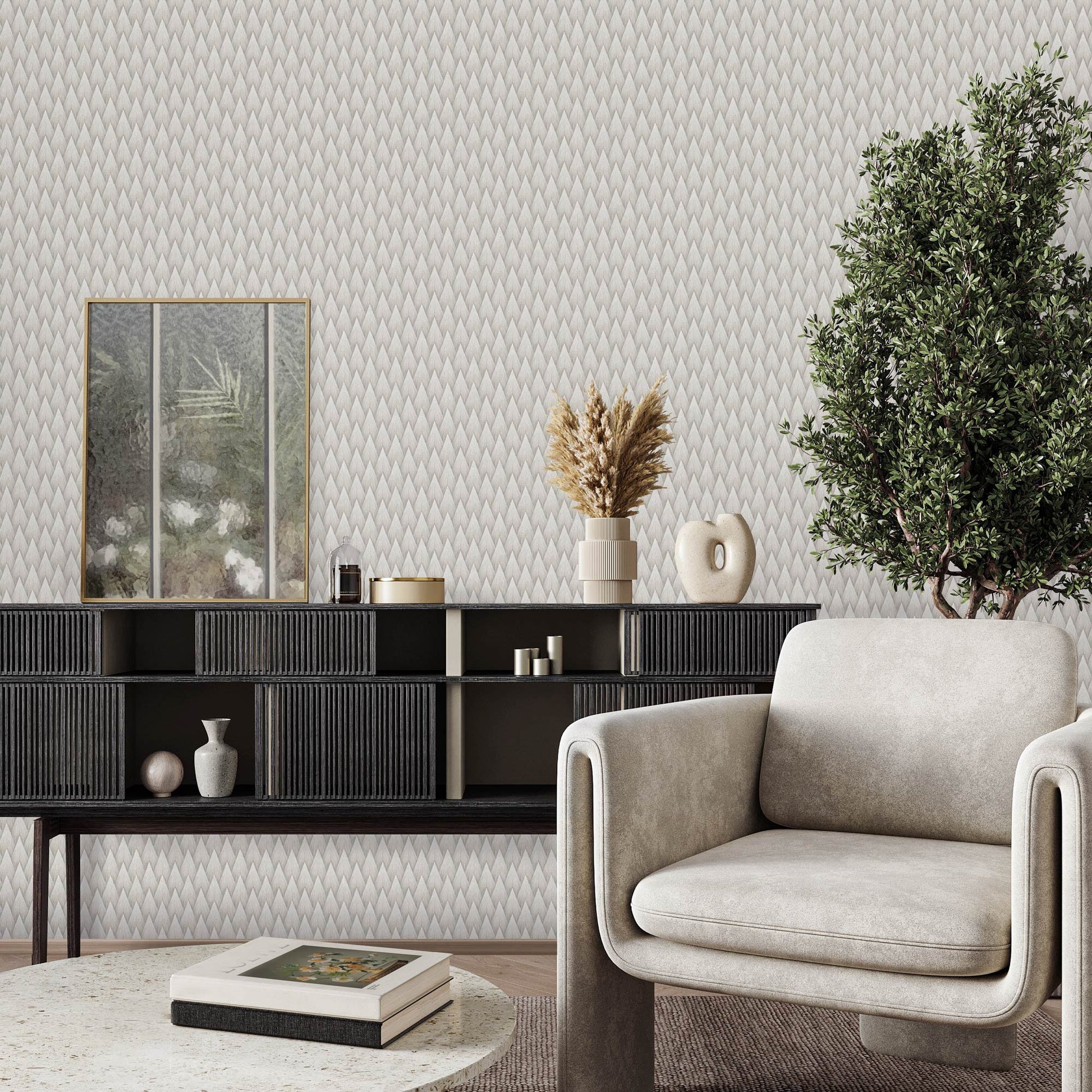 Omega Luxe 23202-2 room wallpaper by La Belle Maison