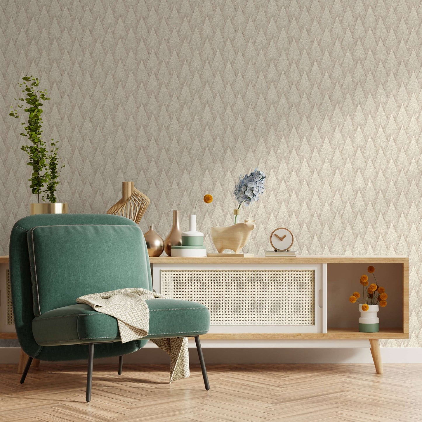 Omega Luxe 23202-3 room wallpaper by La Belle Maison