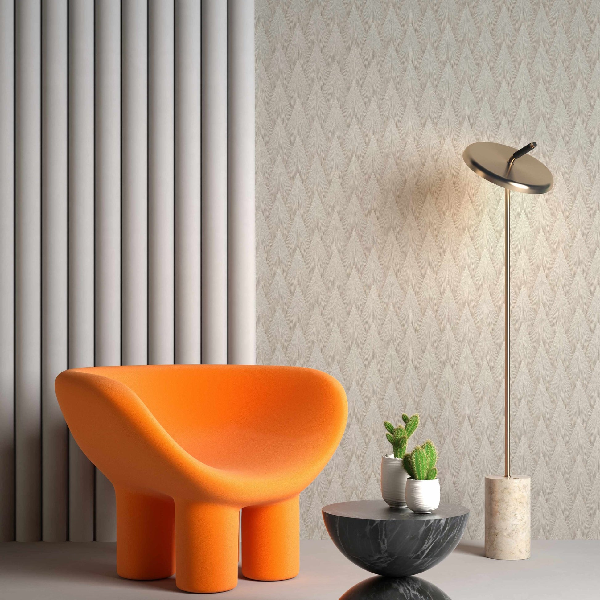 Omega Luxe 23202-3 room wallpaper by La Belle Maison