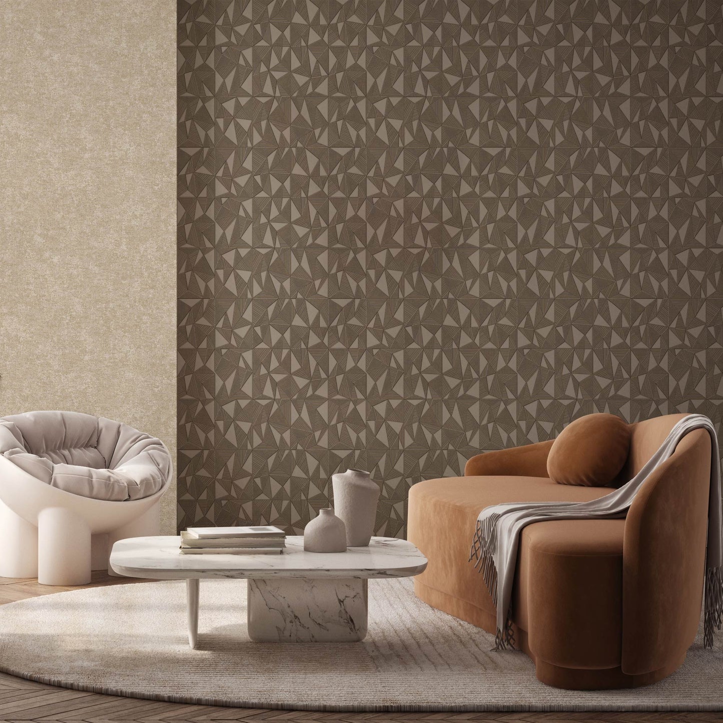 Omega Luxe 23204-4 room wallpaper by La Belle Maison