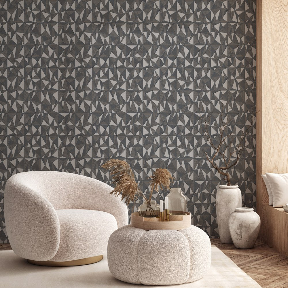 Omega Luxe 23204-5 room wallpaper by La Belle Maison
