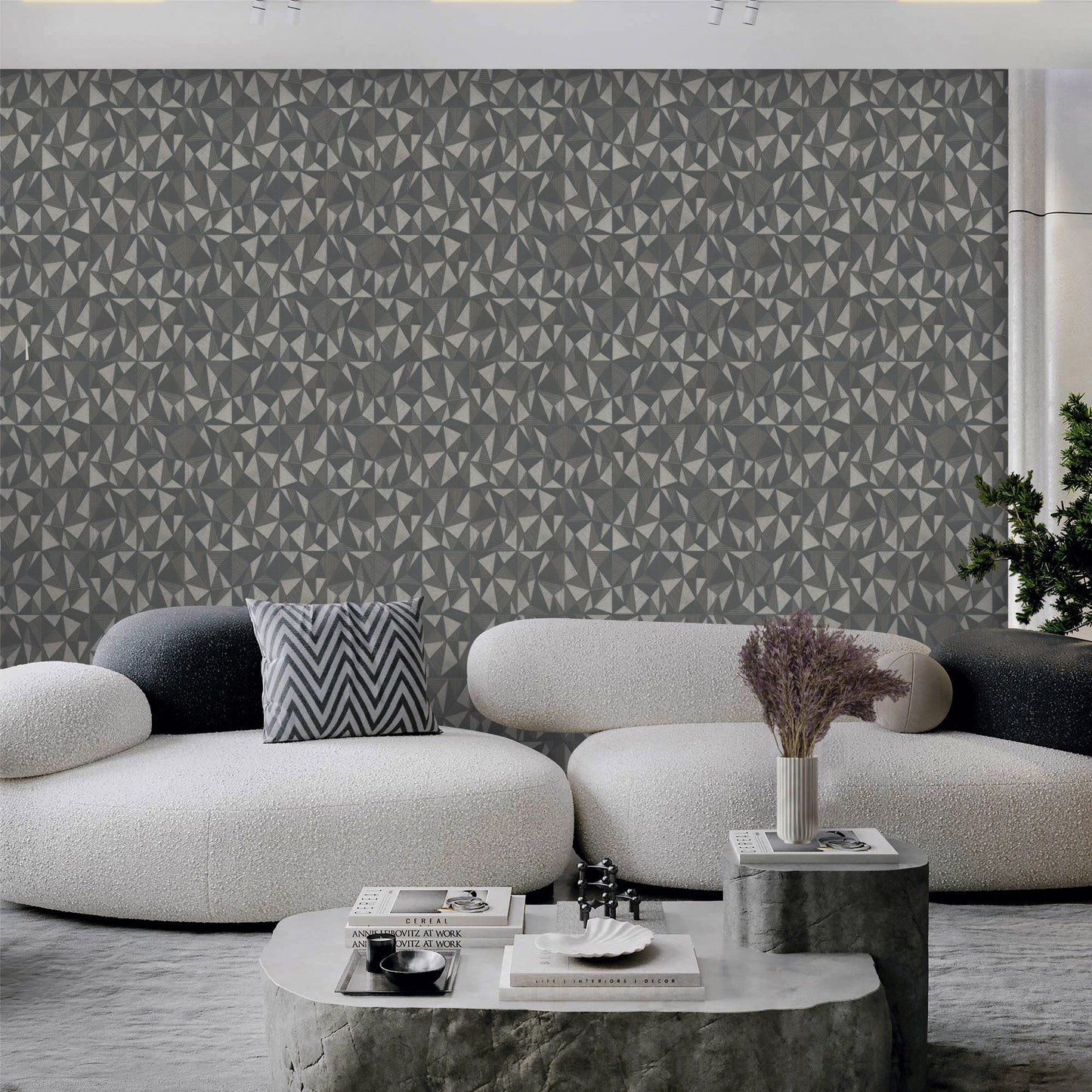 Omega Luxe 23204-5 room wallpaper by La Belle Maison