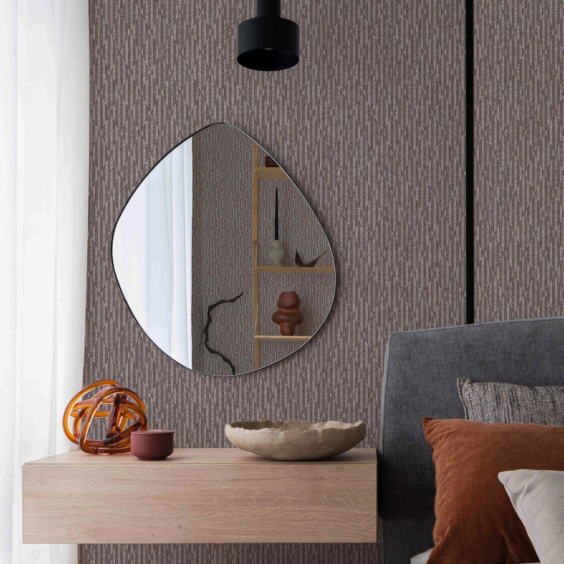 Omega Luxe 23205-5 room wallpaper by La Belle Maison