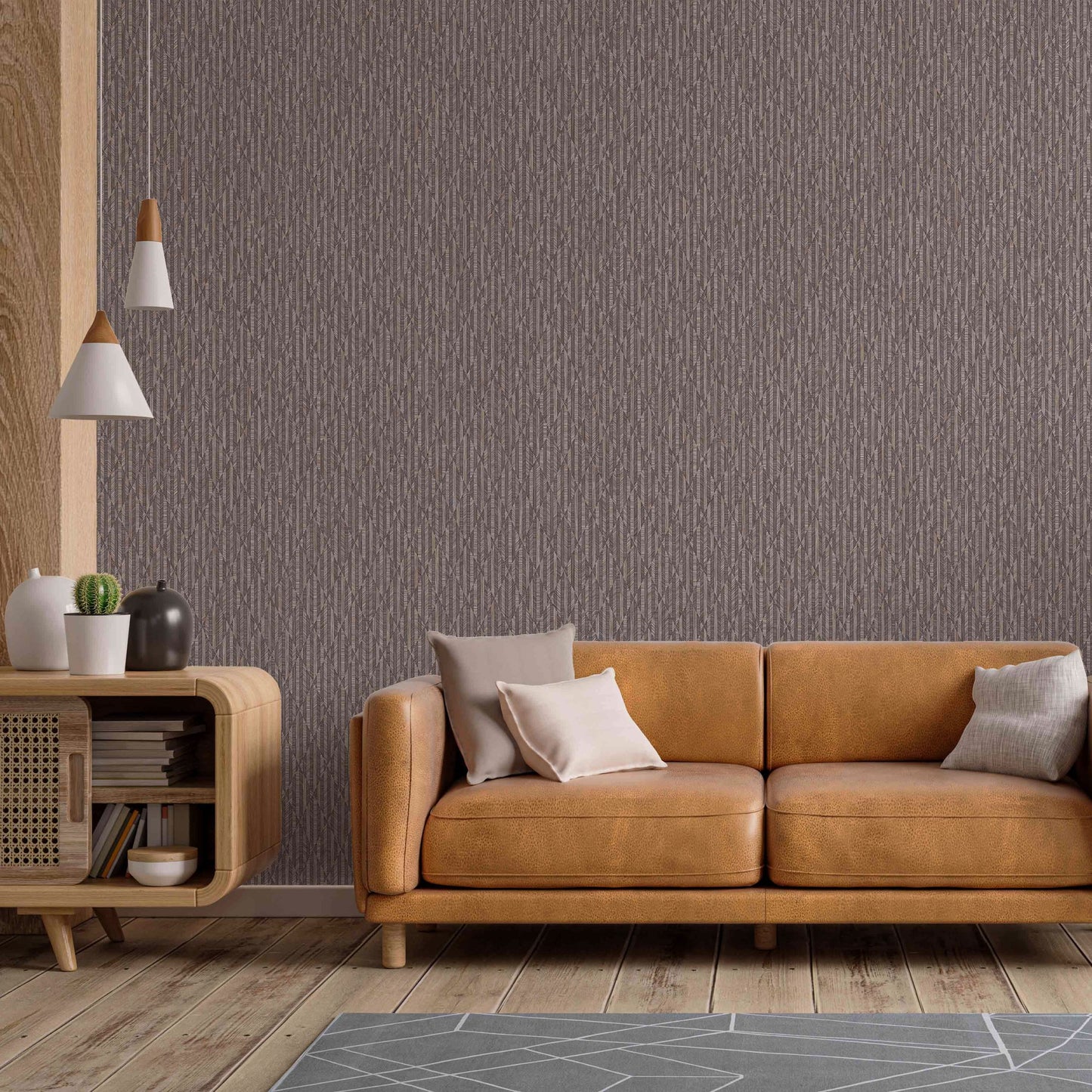 Omega Luxe 23205-5 room wallpaper by La Belle Maison