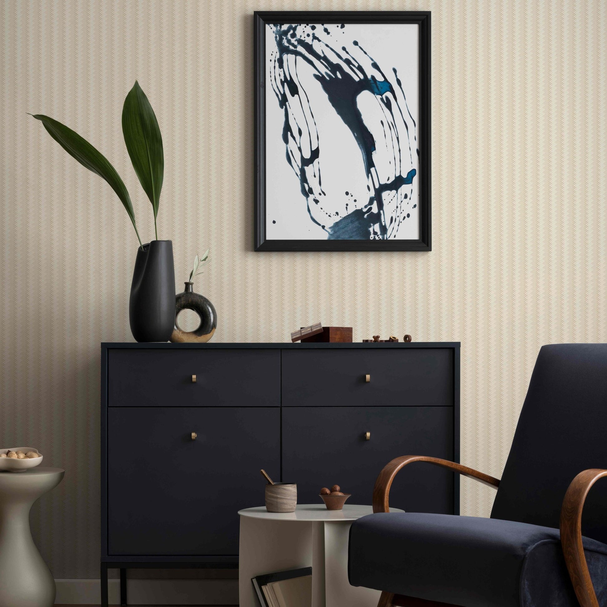 Omega Luxe 23206-2 room wallpaper by La Belle Maison