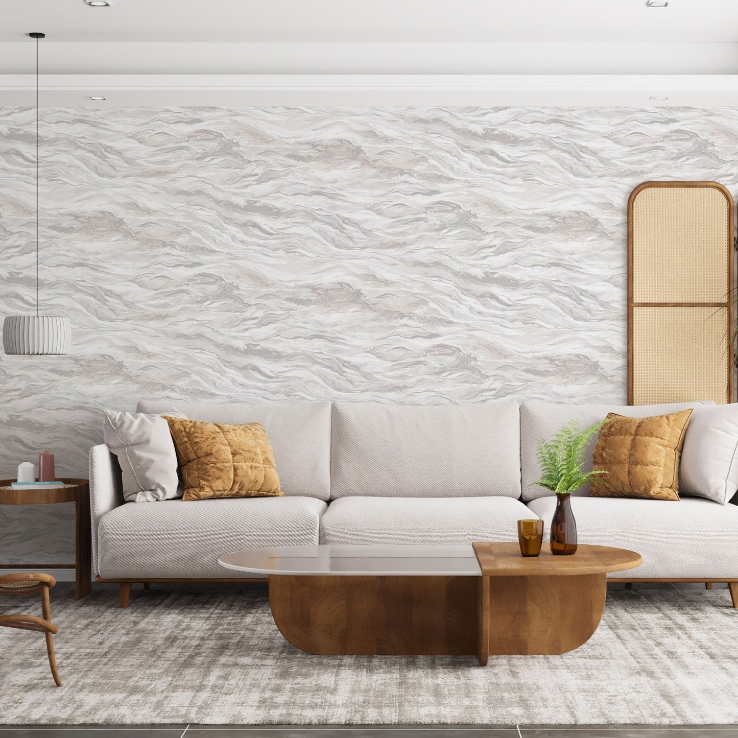 Omega Luxe 23207-1 room wallpaper by La Belle Maison