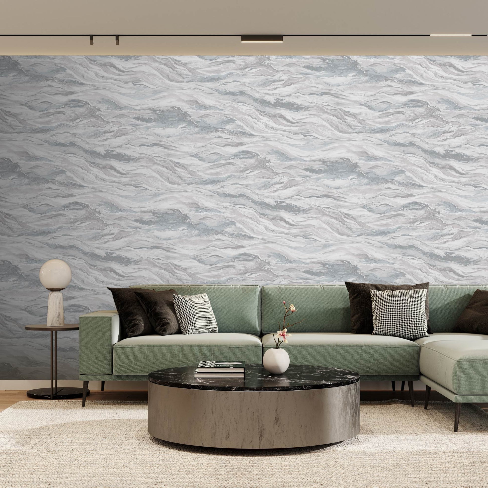 Omega Luxe 23207-2 room wallpaper by La Belle Maison
